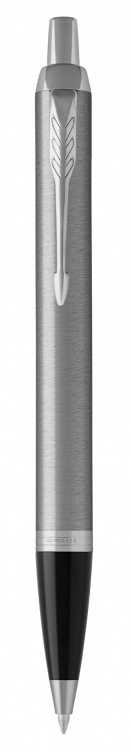 Шариковая ручка Parker IM Stainless Steel CT, стержень: M, цвет чернил: blue, в подарочной упаковке.
