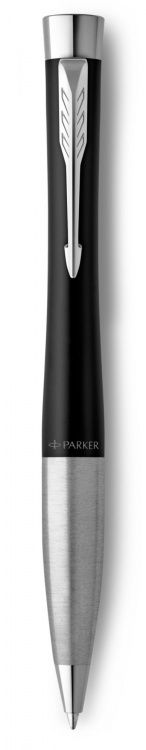 Шариковая ручка Parker Urban (матовый черный лак) Muted Black Chrome Trim M Blue