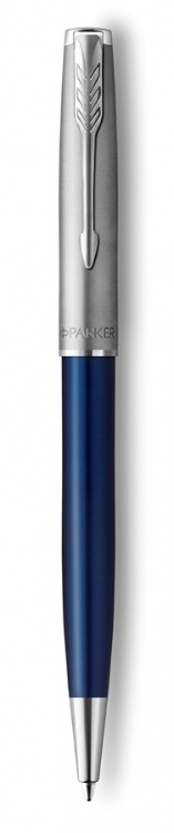Шариковая ручка Parker Sonnet Entry Point Blue Stee CT, стержень: M, цвет чернил: black , в подарочной упаковке