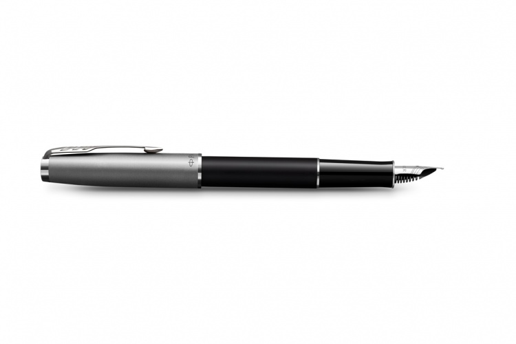 Перьевая ручка ParkerSonnet Entry Point Black Steel, в подарочной упаковке