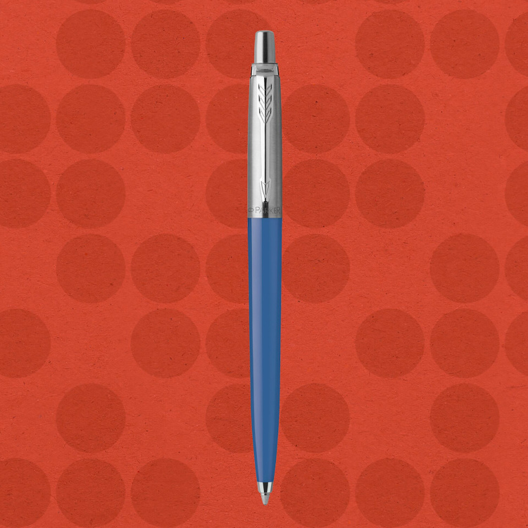 Ручка шариковая Parker "Jotter Orig.Gifting Crackers Blue Denim"син,1.0мм, кноп.,упак."конфета"