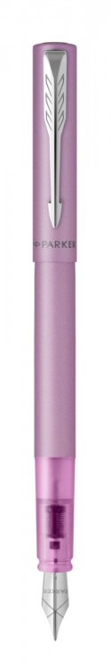Перьевая ручка Parker Vector  XL Lilac, цвет чернил blue CT, перо: F, в подарочной упаковке.