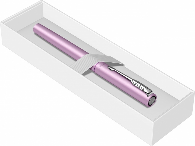 Ручка-роллер Parker Vector  XL Lilac CT, цвет чернил black, стержень: F, в подарочной упаковке.