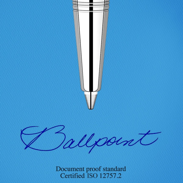 Стержень для шариковой ручки Parker QuinkFlow Basic Z09 размер: M-1мм цвет чернил: Blue