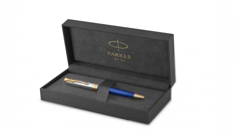 Шариковая ручка Parker Sonnet Queen&#39;s Platinum Jubilee 2022 Special Edition,стержень: M, цвет чернил: black, в подарочной упаковке.