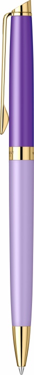 Шариковая ручка Waterman Hemisphere Colour Blocking Purple GT M син. черн. в подарочной коробке