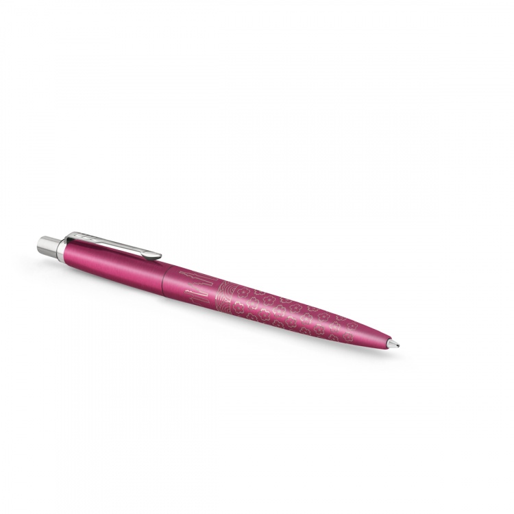 Ручка шариковая Parker "Jotter Tokyo Pink CT" стержень: M, цвет чернил: blue, в подарочной упаковке.