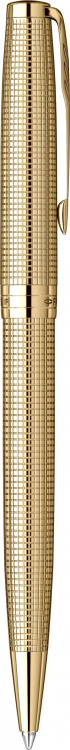 Ручка шариковая Parker Sonnet Royal SE Cisel&eacute; Golden , стержень: M, цвет чернил: black, в подарочной упаковке
