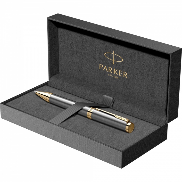 Шариковая ручка "Ingenuity Grey Core GT" стержень: M, цвет чернил: black, в подарочной упаковке.