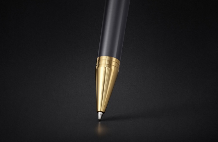 Шариковая ручка "Ingenuity Grey Core GT" стержень: M, цвет чернил: black, в подарочной упаковке.