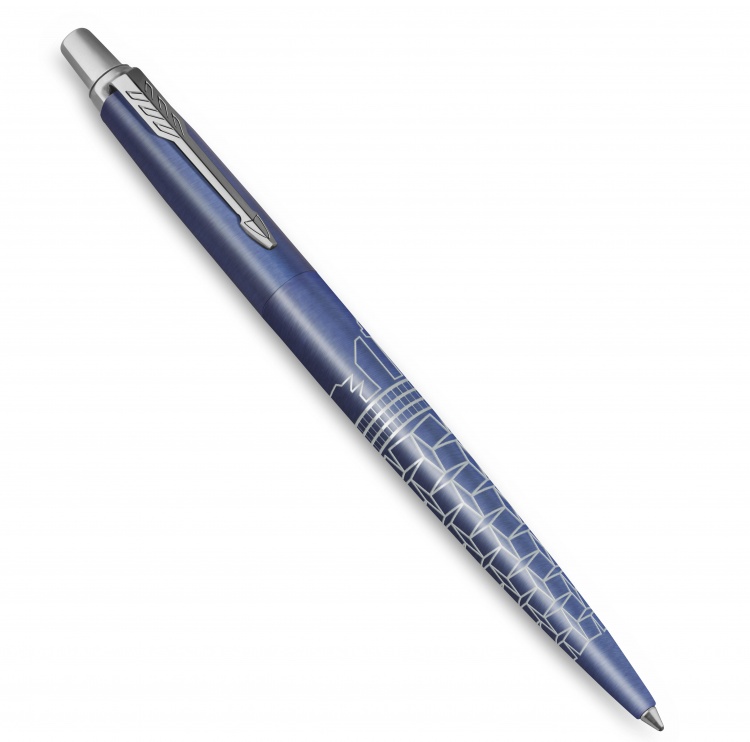 Ручка шариковая Parker "Jotter Seoul Blue CT" синяя, 1,0мм, кнопочн., подарочная упаковка