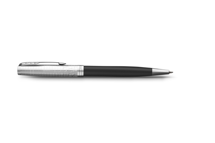 Ручка шариковая Parker " Sonnet Legacy of Flight Matte Black PT" синяя, 1,0мм, подар. упаковка
