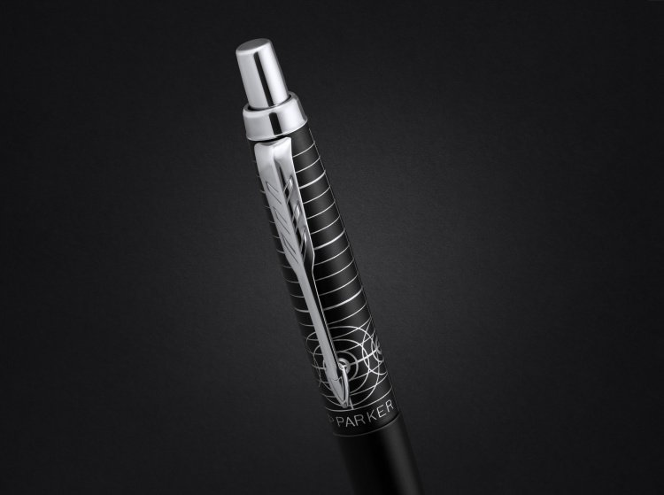 Ручка шариковая  Parker "Jotter XL Legacy of Flight Matte Black CT" синяя, 1,0мм, подар. упаковка