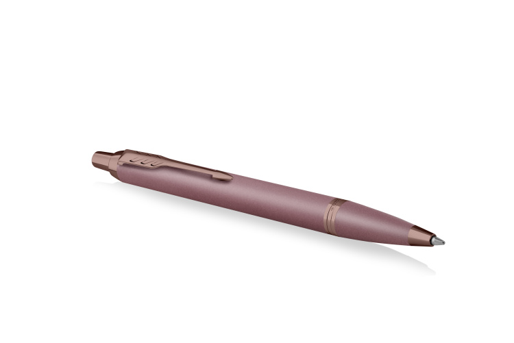 Ручка шариковая  Parker "IM Mauve Bronze Trim" синяя, 1,0мм, подарочная упаковка