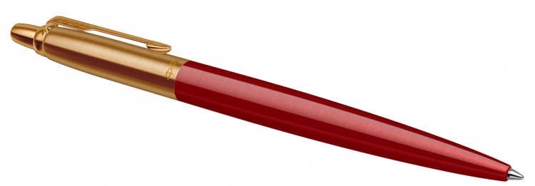 Шариковая ручка Parker Jotter 70th Anniversaryn Red GT, стержень: M, цвет чернил : blue, в подарочной упаковке