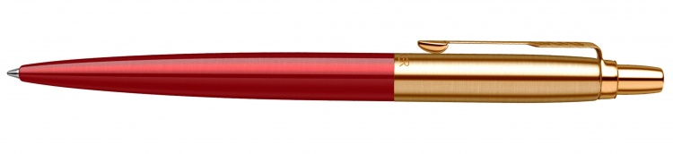 Шариковая ручка Parker Jotter 70th Anniversaryn Red GT, стержень: M, цвет чернил : blue, в подарочной упаковке