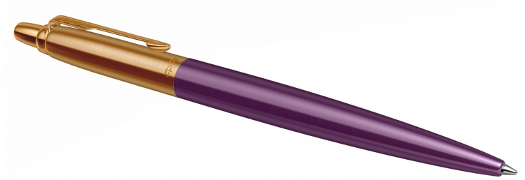 Шариковая ручка Parker Jotter 70th Anniversary Violet GT, стержень: M, цвет чернил: blue, в подарочной упаковке