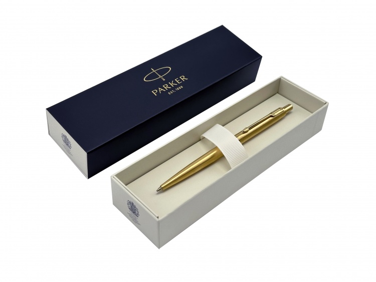 Ручка шариковая Parker "Classic Gold SS GT" синяя, 1.0мм, кнопочн., подар. упак.