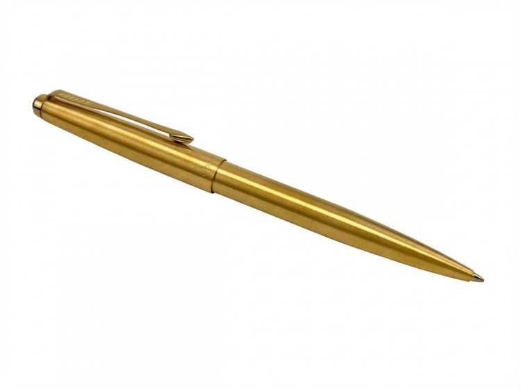 Ручка шариковая Parker "Galaxy Gold GT" синяя, 1.0мм, кнопочн., подар. упак.