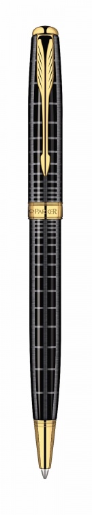 Шариковая ручка Parker Sonnet K531 PREMIUM Dark Grey GT, стержень: Mblk