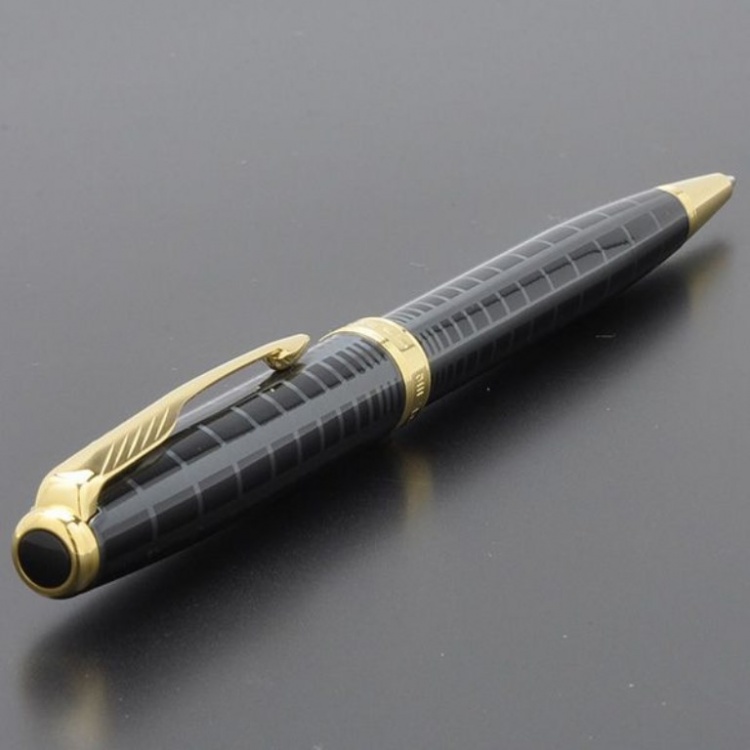 Шариковая ручка Parker Sonnet K531 PREMIUM Dark Grey GT, стержень: Mblk