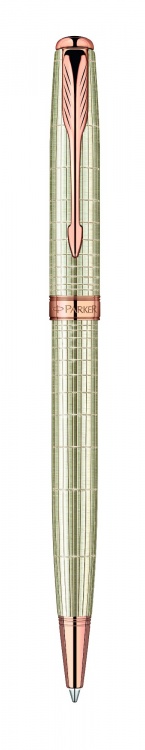 Шариковая ручка Parker Sonnet K535 VERY PREMIUM Feminine (серебро 925 пробы, 12.84), цвет: Silver PGT, стержень: Mblack