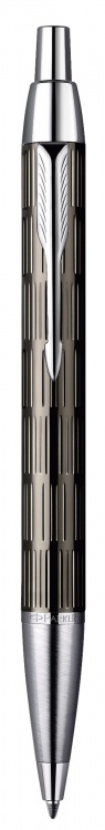 Шариковая ручка Parker IM Premium, K222 ,цвет: Twin Chiselled, стержень: Мblue, ("точечная" гравировка)
