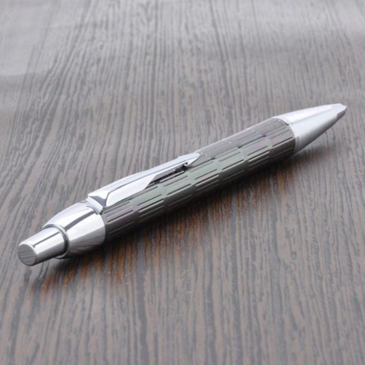 Шариковая ручка Parker IM Premium, K222 ,цвет: Twin Chiselled, стержень: Мblue, ("точечная" гравировка)