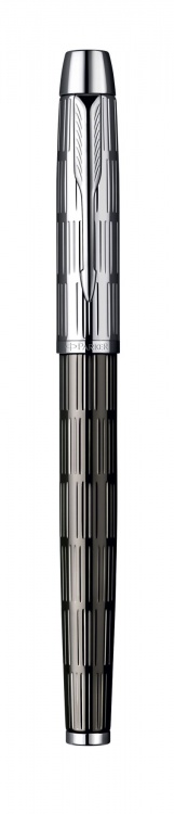 Перьевая ручка Parker IM Premium, F222, цвет: Twin Chiselled, перо: F