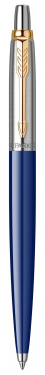 Шариковая ручка Parker Jotter K160, цвет: Blue/GT, стержень: M, цвет чернил: blue, в подарочной упаковке.