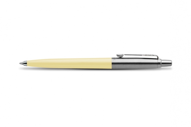 Шариковая ручка Parker Jotter, цвет EGGSHELL, цвет чернил синий, толщина линии M , в подарочной коробке