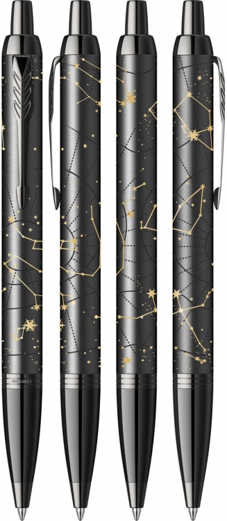 Шариковая ручка Parke IM Special Edition COSMOS в подарочной упаковке, цвет: Black, стержень: Mblue