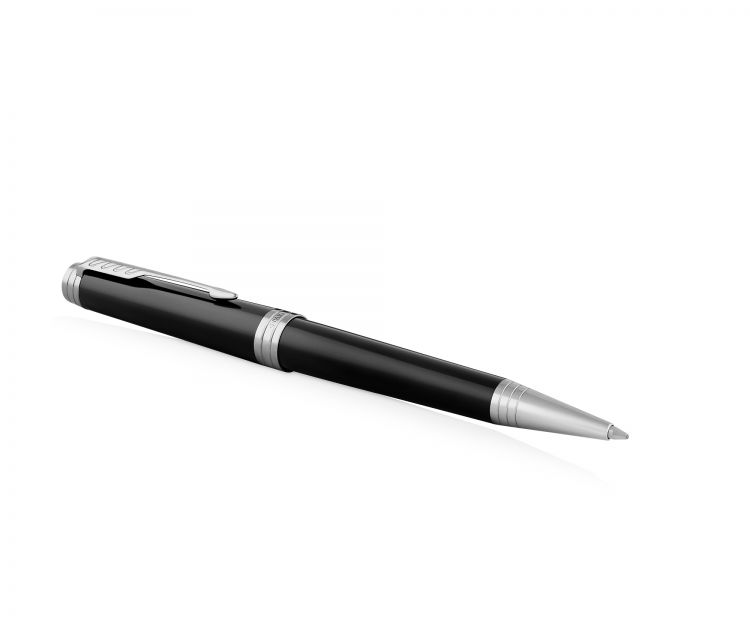 Шариковая ручка Parker Premier  K560, Lacquer Black СT, MBlack