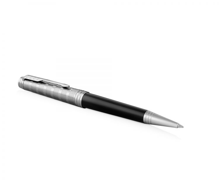 Шариковая ручка Parker Premier  Castom Tartan, K561, Black PT, MBlack