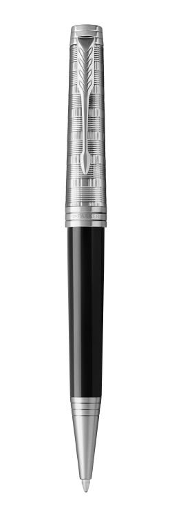 Шариковая ручка Parker Premier  Castom Tartan, K561, Black PT, MBlack
