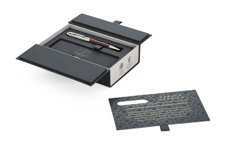 Шариковая ручка Parker Premier  Crimson, K561, Red RT