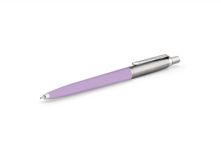 Подарочный набор: Шариковая ручка Parker Jotter, цвет PURPLE LILAC и Блокнот , фиолетовый