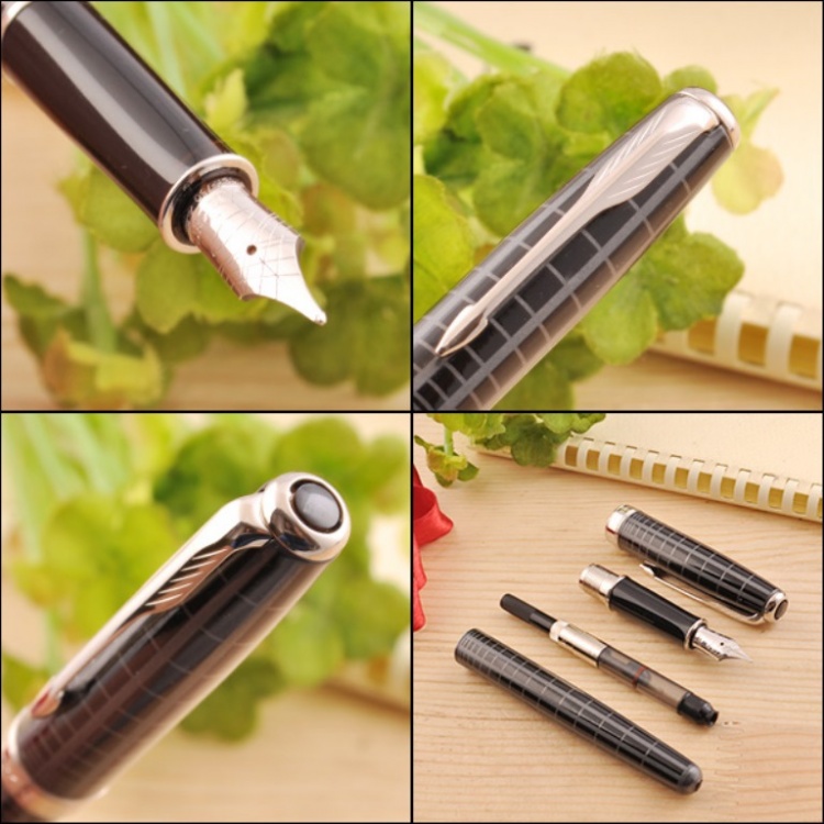 Перьевая ручка Parker Sonnet F531 PREMIUM Dark Grey Laquer CT, перо:F, золото 18К