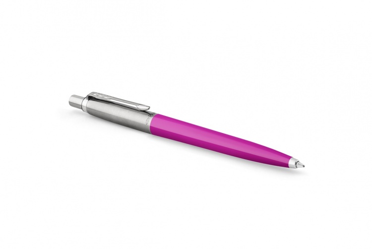 Подарочный набор: Шариковая ручка Parker Jotter ORIGINALS MAGENTA УПАКОВКА БЛИСТЕР и Блокнот розовый А5  с линованными страницами
