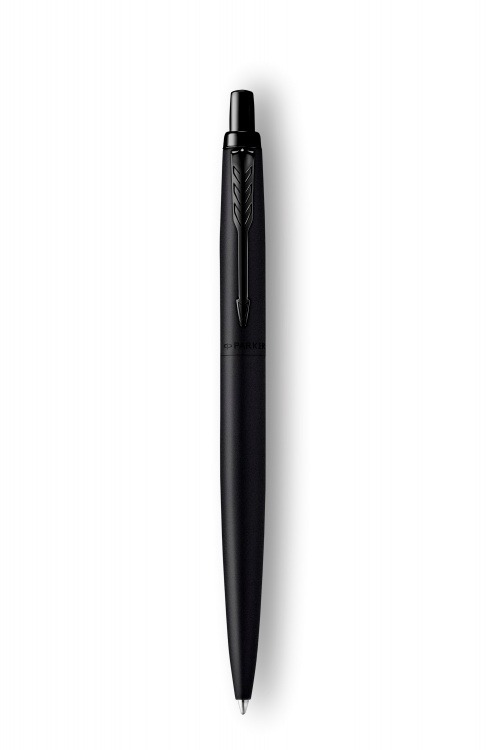 Подарочный набор: Шариковая ручка Parker  Jotter XL SE20 Monochrome в подарочной упаковке, цвет: Black, стержень: Mblue и Ежедневник золотистый недати