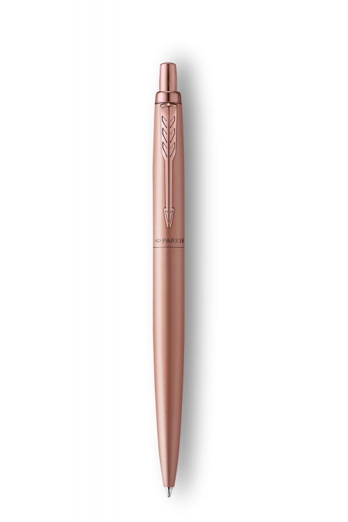 Подарочный набор: Jotter XL SE20 Monochrome в подарочной упаковке, цвет: Pink Gold, стержень Mblue и Ежедневник недатированный А5 коричневый