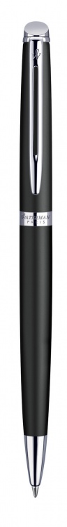 Подарочный набор Шариковая ручка Waterman Hemisphere, цвет: MattBlack CT, стержень: Mblue с чехлом Waterman