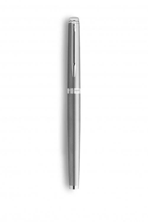 Подарочный набор Перьевая ручка Waterman Hemisphere Entry Point Stainless Steel matte в подарочной упаковке с чернилами