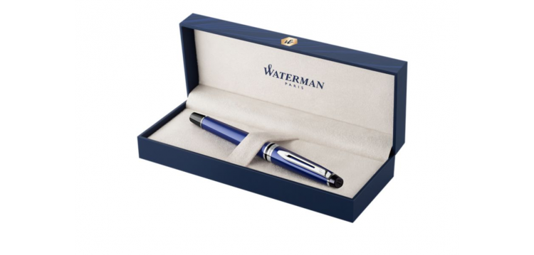 Перьевая ручка Waterman Expert 3, цвет: Blue CT, перо: F