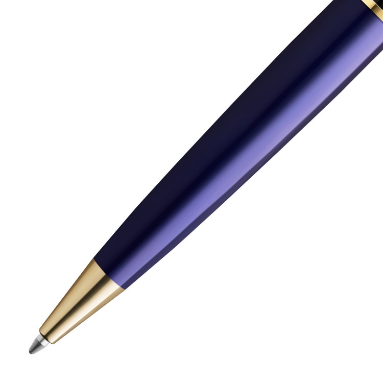 Шариковая ручка Waterman "Expert Blue Lacquer GT", цвет чернил: синий М