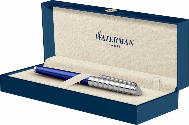 Ручка перьевая Waterman Hemisphere French riviera Deluxe BLU LOUNGE в подарочной коробке