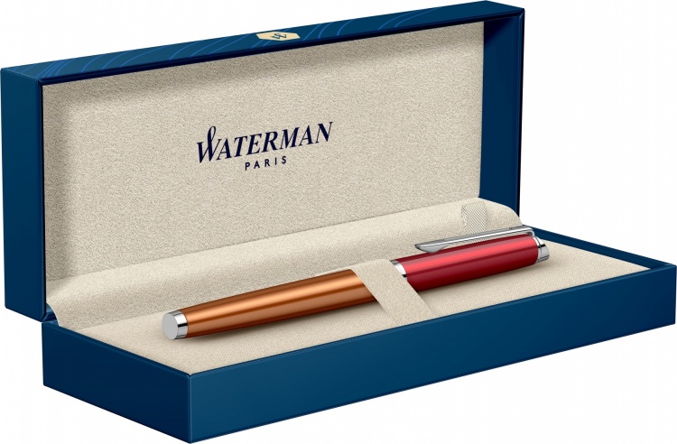 Перьевая ручка Waterman Hemisphere French riviera VERMILLON в подарочной коробке