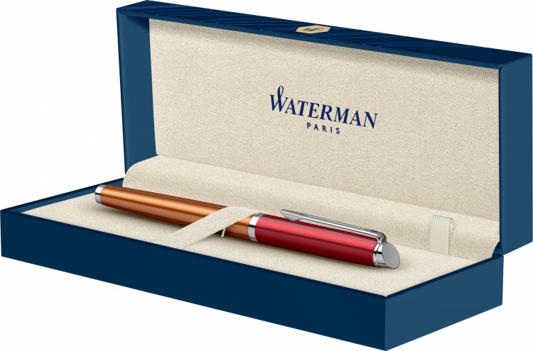 Ручка-роллер Waterman Hemisphere French riviera VERMILLON в подарочной коробке