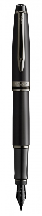 Перьевая ручка WatermanExpert Black F BLK в подарочной упаковке