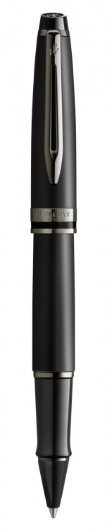 Ручка- роллер WatermanExpert Black F BLK в подарочной упаковке